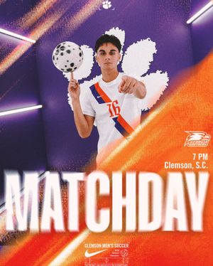 Image post by @clemsonmsoccer on Instagram