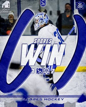 Image post by @SabreBoysHockey on Facebook