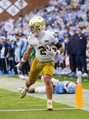 Image post by @ndfootball on Instagram