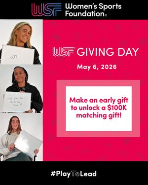 Image post by @womenssportsfoundation on Instagram