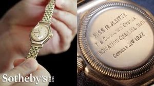 Video post by @sothebys on YouTube