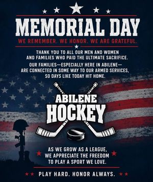 Image post by @AbileneHockey on Facebook