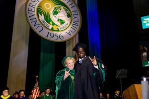 Image post by @usf_pres on Instagram