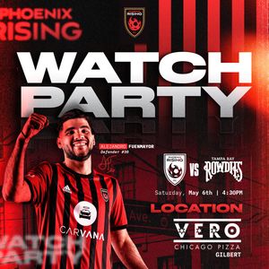 Image post by @PHXRisingFC on Twitter