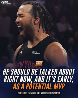 Image post by @knicks_everything on Instagram