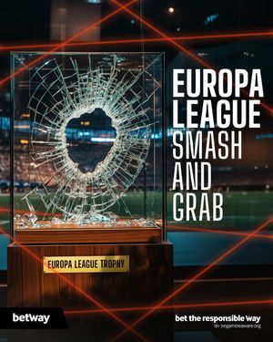 Image post by @betway on Twitter