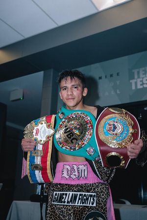 Image post by @MatchroomBoxing on Twitter