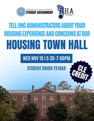 Image post by @unc_executivebranch on Instagram