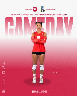 Image post by @sfu_volleyball on Instagram