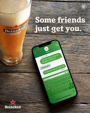 Image post by @heineken_us on Instagram