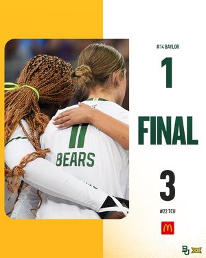 Image post by @BaylorVBall on Twitter
