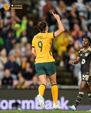 Image post by @TheMatildas on Twitter