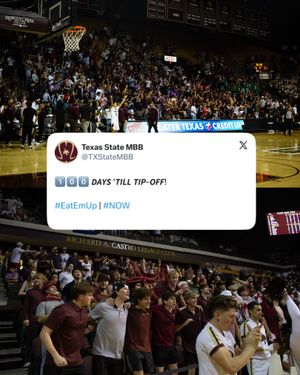 Image post by @txstatembb on Instagram