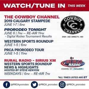 Image post by @prca_prorodeo on Instagram