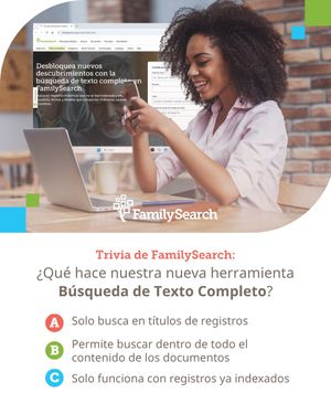 Image post by @familysearchesp on Instagram
