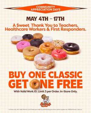 Image post by @randysdonuts on Instagram