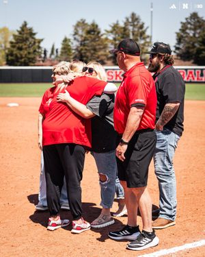 Image post by @HuskerSoftball on Twitter