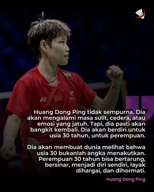Image post by @bolalobbadminton on Instagram