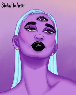 Image post by @shebatheartist on Instagram