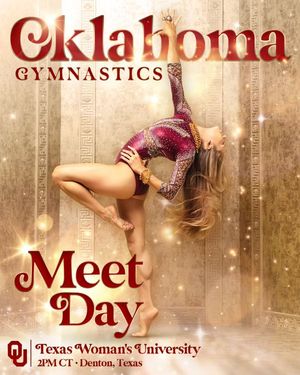 Image post by @OU_WGymnastics on Twitter