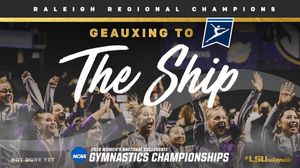 Image post by @lsugym on Instagram