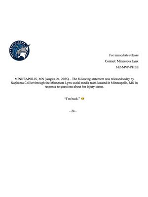 Image post by @minnesotalynx on Instagram