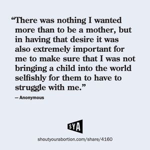 Image post by @shoutyourabortion on Instagram