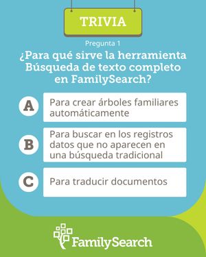 Image post by @familysearchesp on Instagram