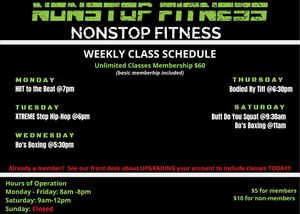 Image post by @nonstopfitness_ on Instagram