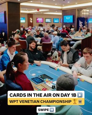 Image post by @worldpokertour on Instagram
