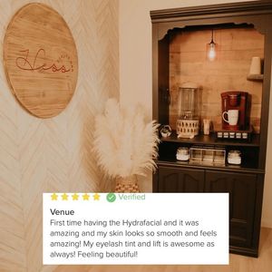 Image post by @HessBeautyBar on Facebook
