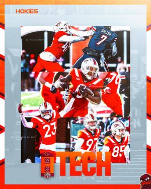 Image post by @hokiesfb on Instagram