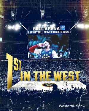 Image post by @nuggets on Instagram