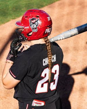 Image post by @ncstatesoftball on Facebook