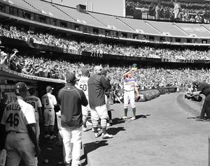 Image post by @athletics on Instagram