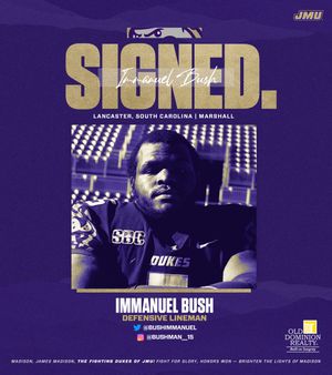 Image post by @JMUFootball on Twitter