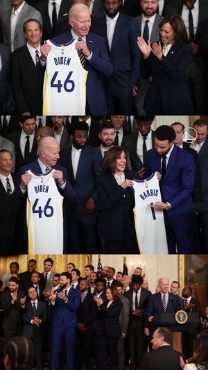Image post by @warriors on Twitter