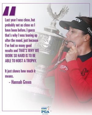 Image post by @KPMGWomensPGA on Twitter