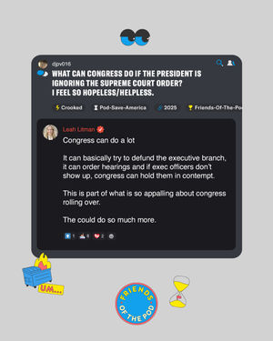 Image post by @crookedmedia on Instagram