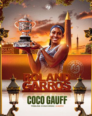 Image post by @rolandgarros on Instagram