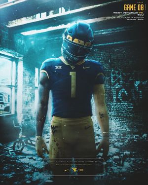 Image post by @wvufootball on Instagram