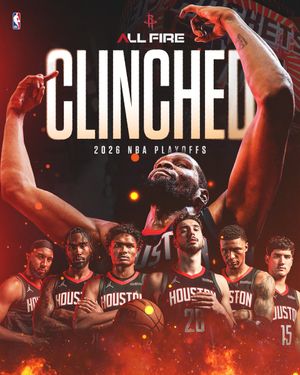 Image post by @HoustonRockets on Twitter