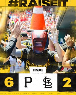 Image post by @Pirates on Twitter
