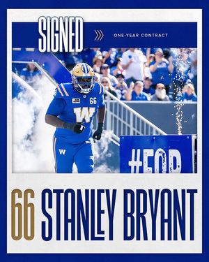 Image post by @wpgbluebomberscfl on Instagram
