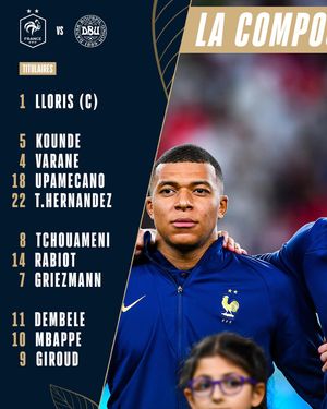Image post by @equipedefrance on Instagram