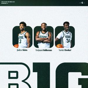 Image post by @MSU_Basketball on Twitter