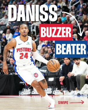 Image post by @detroitpistons on Instagram