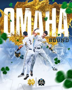 Image post by @notredamebaseball on Instagram