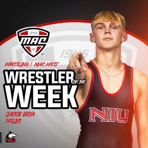Image post by @NIUWrestling on Twitter