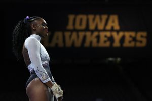 Image post by @IowaGymnastics on Twitter